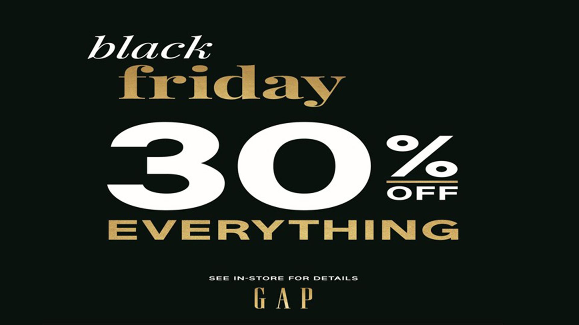 gap offers in store today